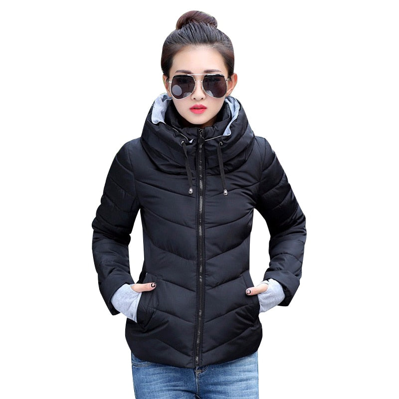 Jacket women Plus Size Womens Parkas