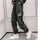 Women's Cargo Pants Buckle Ribbon Pocket Jogger
