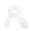 New Chiffon Bowknot Elastic Hair Bands For Women Girls Solid Color Scrunchies Headband Hair Ties Ponytail Holder Hair Accessorie