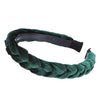 MOLANS Hair Accessories Wide Shiny Weaving Hairbands Braided Headband Hair Hoop Fashion Hair Bands Bezel Headdress