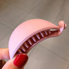 New Cute Candy Colors Banana Shape Hair Claws Women Girls Sweet Hair Clips