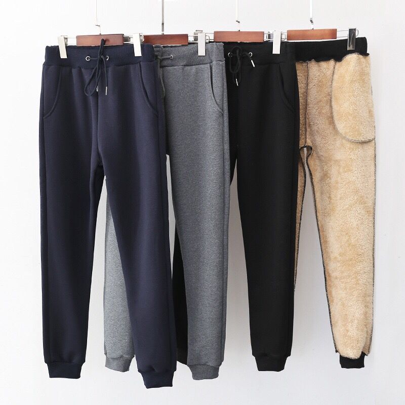 2020 Winter Women Pants Casual Loose Thicken Warm Women Pants Female Long Trousers