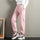 Fleece Trousers Solid Thick Warm Winter Female Sport Pants Running Pantalones Mujer