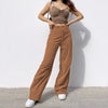 Sweetown Corduroy Y2K Joggers Women Cargo Pants 90s