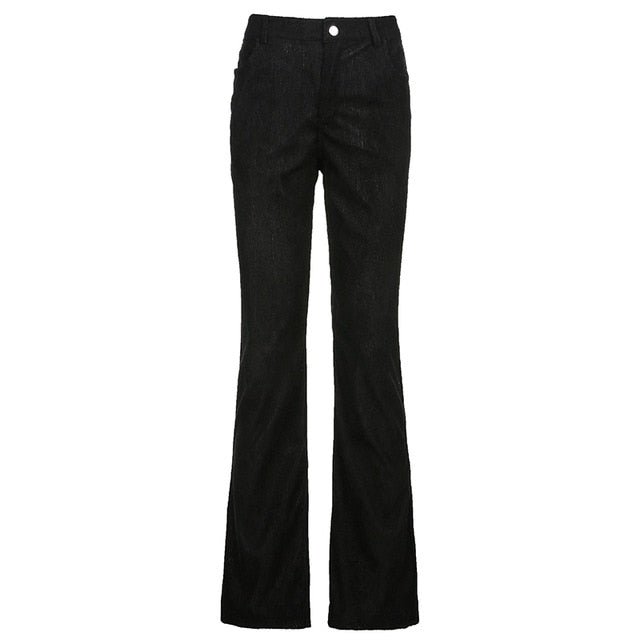 Sweetown Corduroy Y2K Joggers Women Cargo Pants 90s