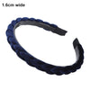 MOLANS Hair Accessories Wide Shiny Weaving Hairbands Braided Headband Hair Hoop Fashion Hair Bands Bezel Headdress