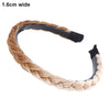 MOLANS Hair Accessories Wide Shiny Weaving Hairbands Braided Headband Hair Hoop Fashion Hair Bands Bezel Headdress