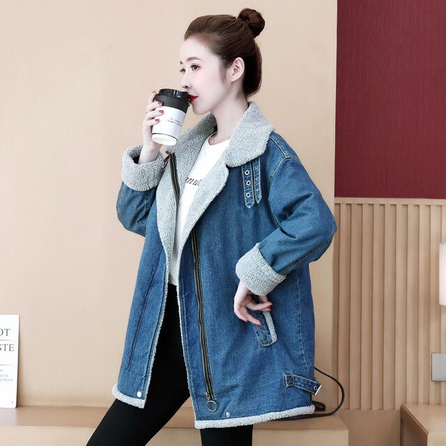 New 5XL Autumn Winter Women Coats Plus Size Fashion Casual Loose